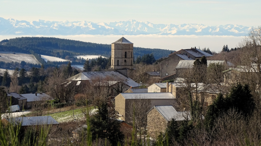 Pradelles-Cabardès au sommet de la Montagne Noire