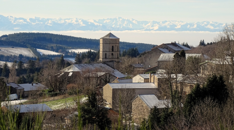 Pradelles-Cabardès au sommet de la Montagne Noire